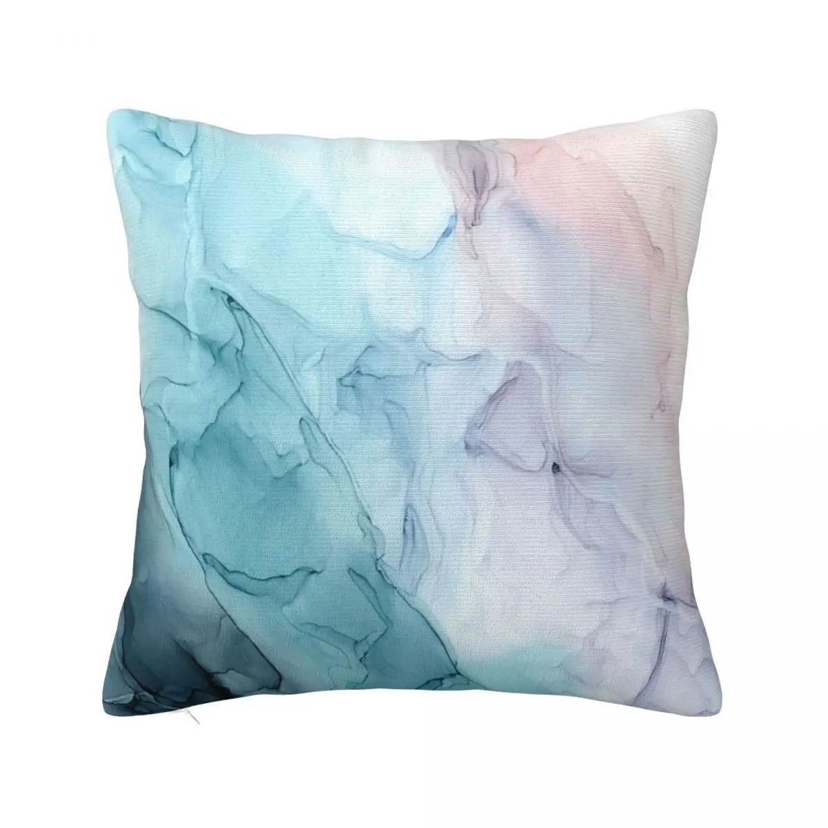 Beachy Pastel Flowing Ombre Abstract 1 Pillow Case Decorative Pillow Cushions For Living Room Pillow Case Pillow Cover