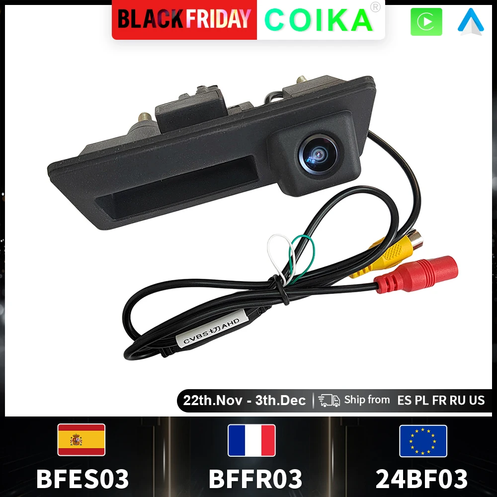 AHD 1920*1080P Car Rear Camera For Volkswagen Passat CC B6 B7 Polo Skoda Octavia Tiguan Audi A4 B8 Q3 Q5 A5 A8 S5 A3 A6 C7 A7 A1