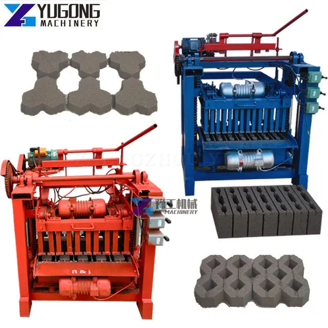 Fly Ash Block Bricks Making Machine Automatic Brick Machine Interlocking Concre Cement Hollow Block Maker Machine for Sale