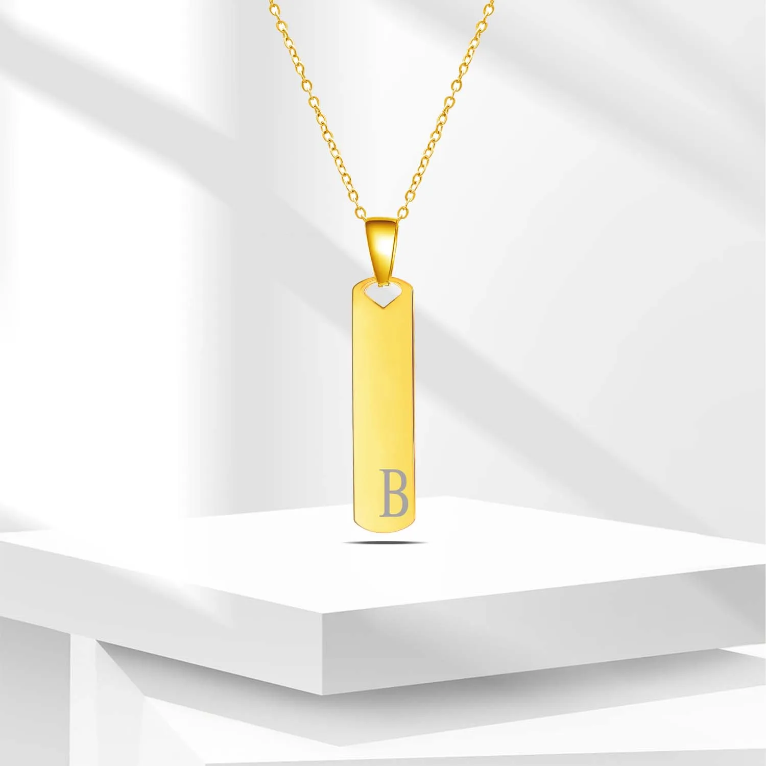 Modische Initialen-Halskette für Männer und Frauen, Exquisiter Wasserdichter Edelstahl-Anhänger mit A-Z-Buchstaben, Alphabet-Schmuck – Detail 26