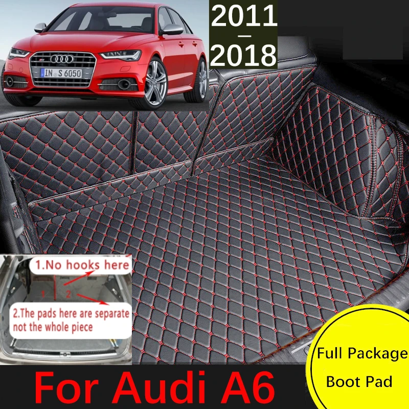 

Car Trunk Mat For Audi A6 C7 Station Wagon Estate 4G 2011~2018 Waterproof Cargo Liner Carpet Interior Parts Accessories Cover