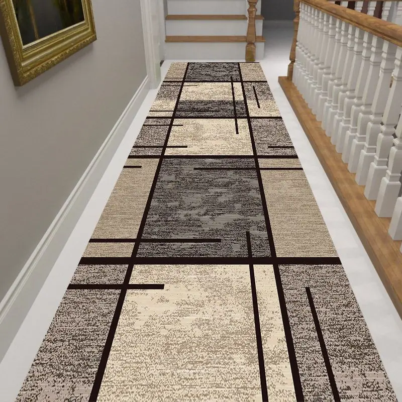 

European Style Carpet Corridor Hallway Longe Area Rugs Stairway Runners Customizable 2M/3M Floor Mat Home Porch Entry Doormat