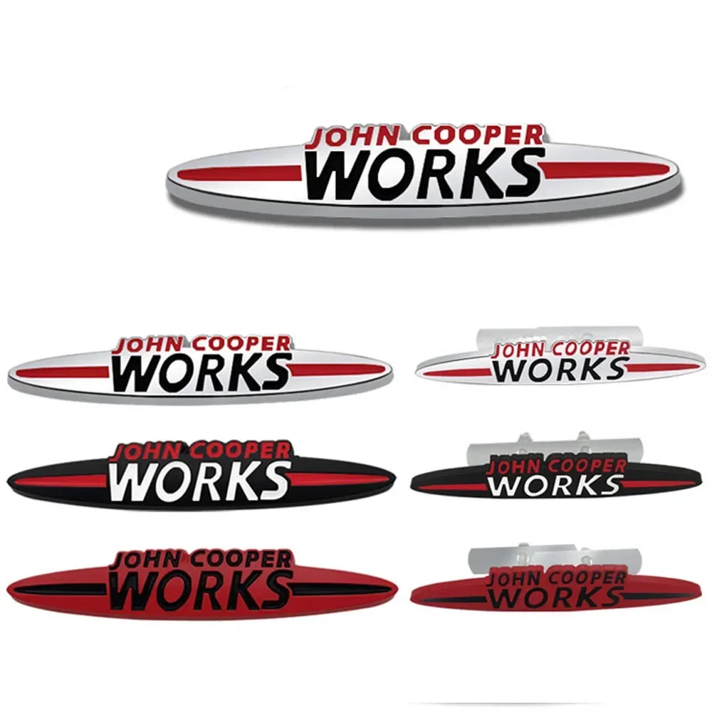 3D Car Rear Sticker Side Fender Emblem Accessories for Mini Cooper S John Cooper Works Logo R50 R52 R53 R55 R56 F54 F55 F56 F60