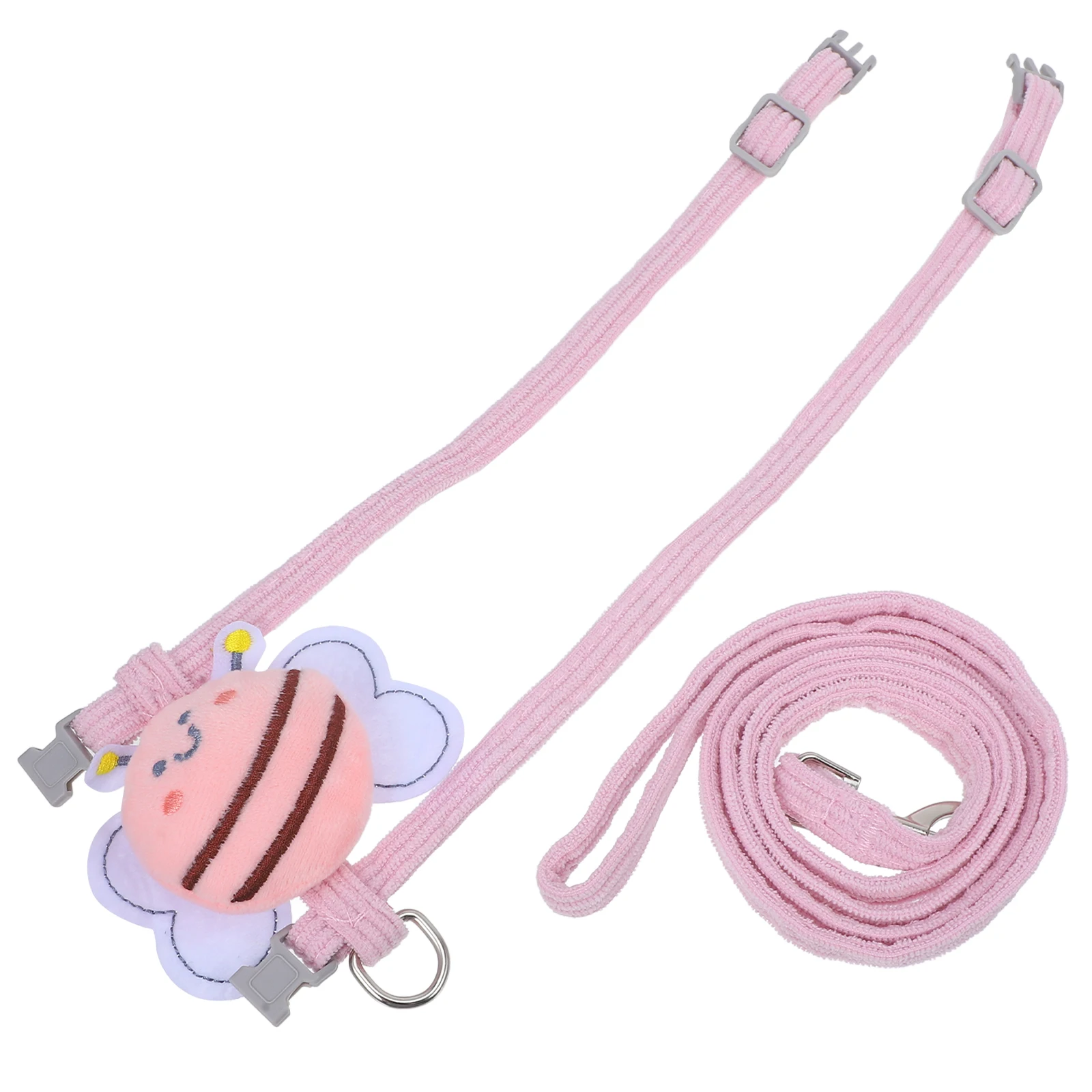 1 set 1 Set Cat Harness Puppy Vest Dog Walking Adjustable Leash Wear Resistant Light Pet Accessory Traction Rope M Size