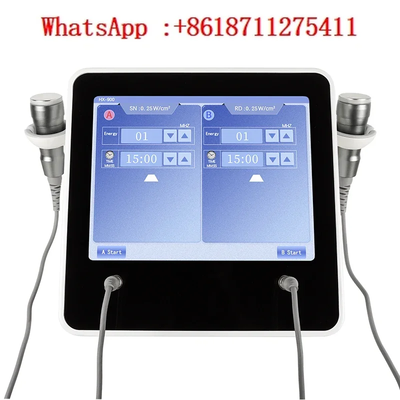 Ultrasonic physiotherapy instrument Neck, lymph, waist, legs, knees, and meridians of the whole body are purified