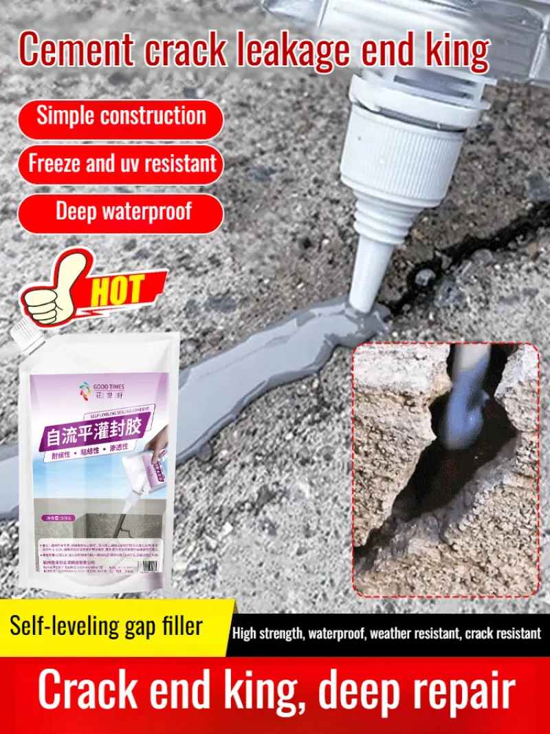 

Waterproof High Elastic Crack Sealant & Filler - Roof Leak Repair Road Ground Wall Anti-Crack Caulking Agent