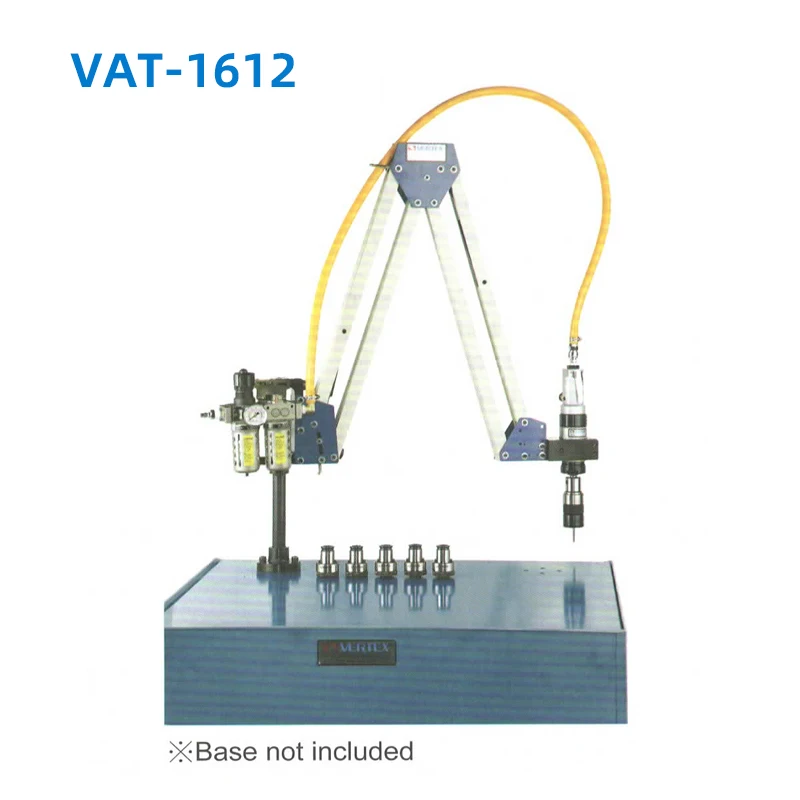 Air Tapping Machine VAT-1612 Arm Type Air Tapping Unit M5-M12 Pneumatic Tapping Machine