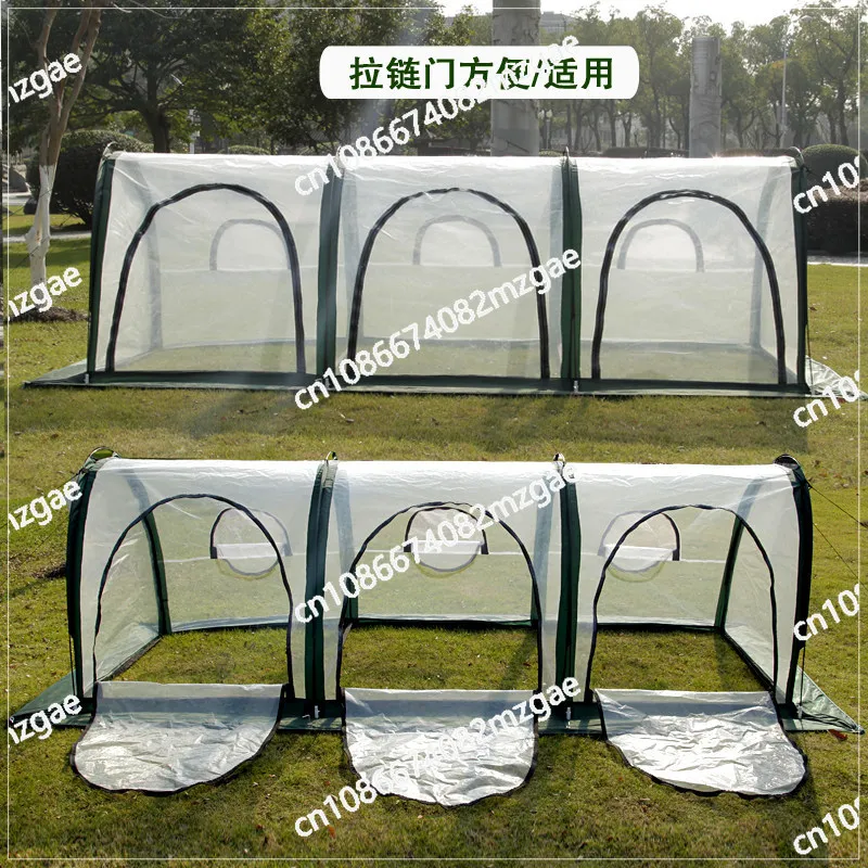 greenhouse flower room succulent greenhouse folding balcony flower insulation cover transparent film winter rainproof plant