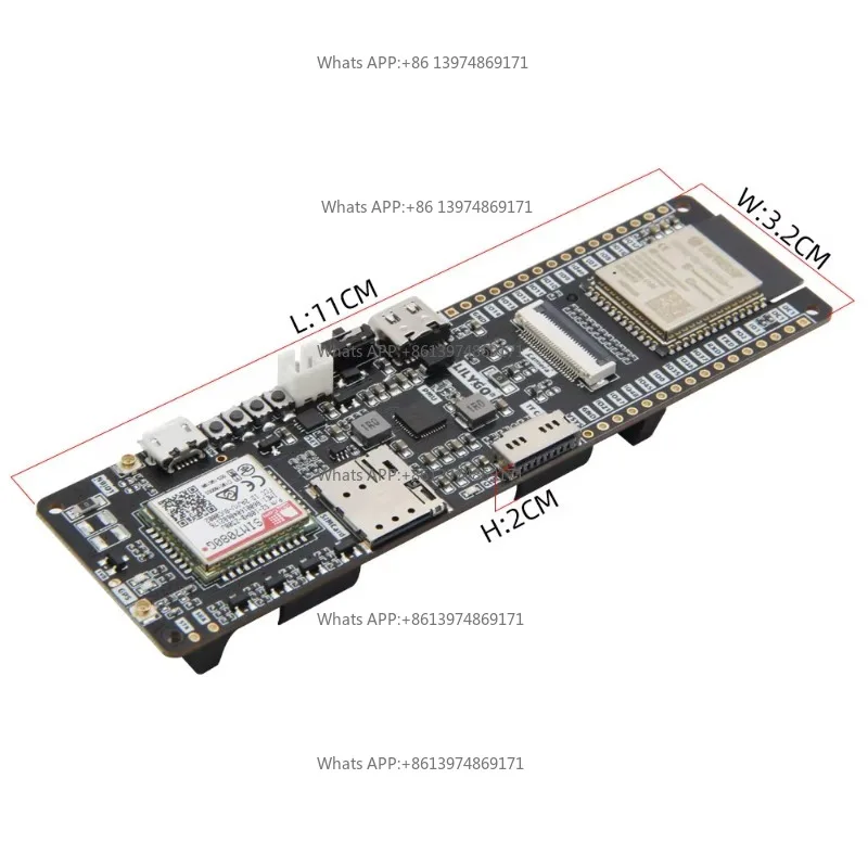 SIM7080G-S3 ESP32-S3 Cat-M NB-IoT SIM Card PMU Development Board Low Power Wireless Communication Accessory