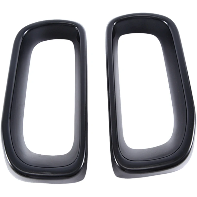 2 PCS Car Bumper Cover Front Air Duct Frame 51117337809 51117337810 Black ABS Car Accessories For BMW MINI F55/F56/F57 2013-2016