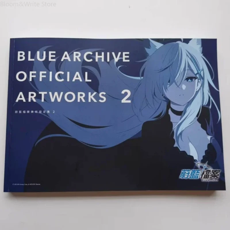 Blue Archive Vol 1-3 Reproduction Art Materials Cosplay Anime Merchandise Cute Girl Sunaookami Shiroko Illustration Collection
