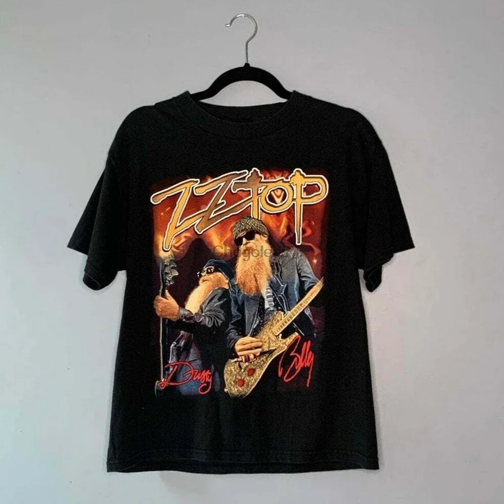 

Футболка ZZ Top Live с 1969 года для мужчин и женщин