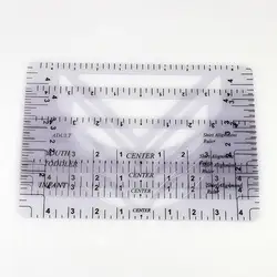 1 Set Great Sewing Rulers Transparent Cutting Rulers Non-slip T Shirt Measurement Tool Patchwork Rulers  DIY Sewing