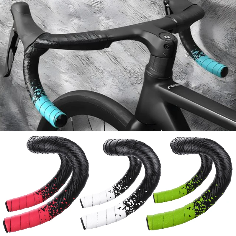 Bicycle Handlebar Tape Road Bike Bartape Wear-resistant Anti-slip Cycling Handle Bar Cover Damping Gravel Bike Handle Tapes Belt