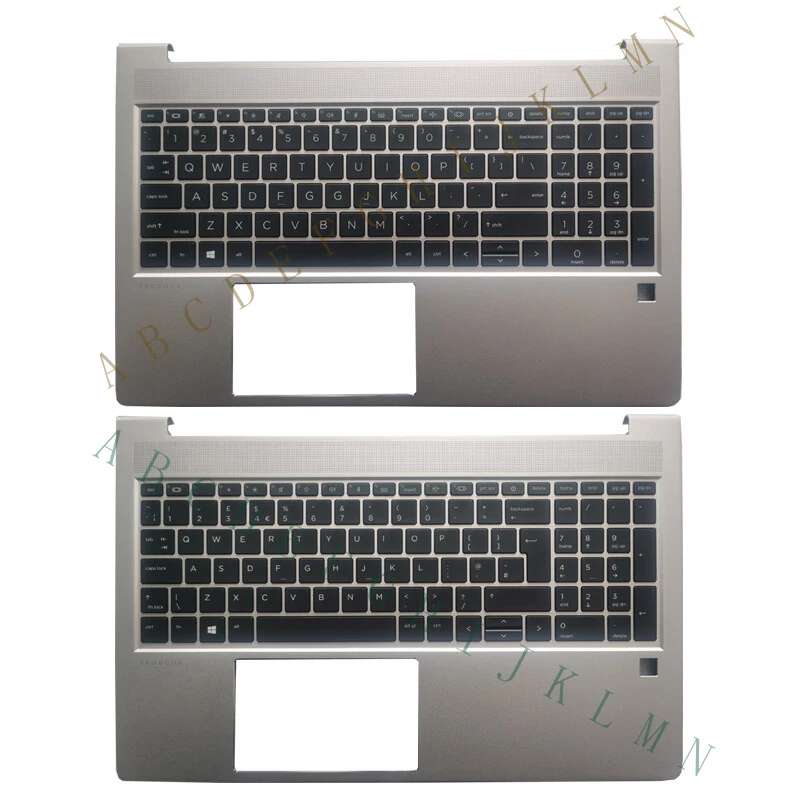 L... Laptop NEW FOR HP ProBook 450 G8 455 G8 US/UK Keyboard Palmrest Case