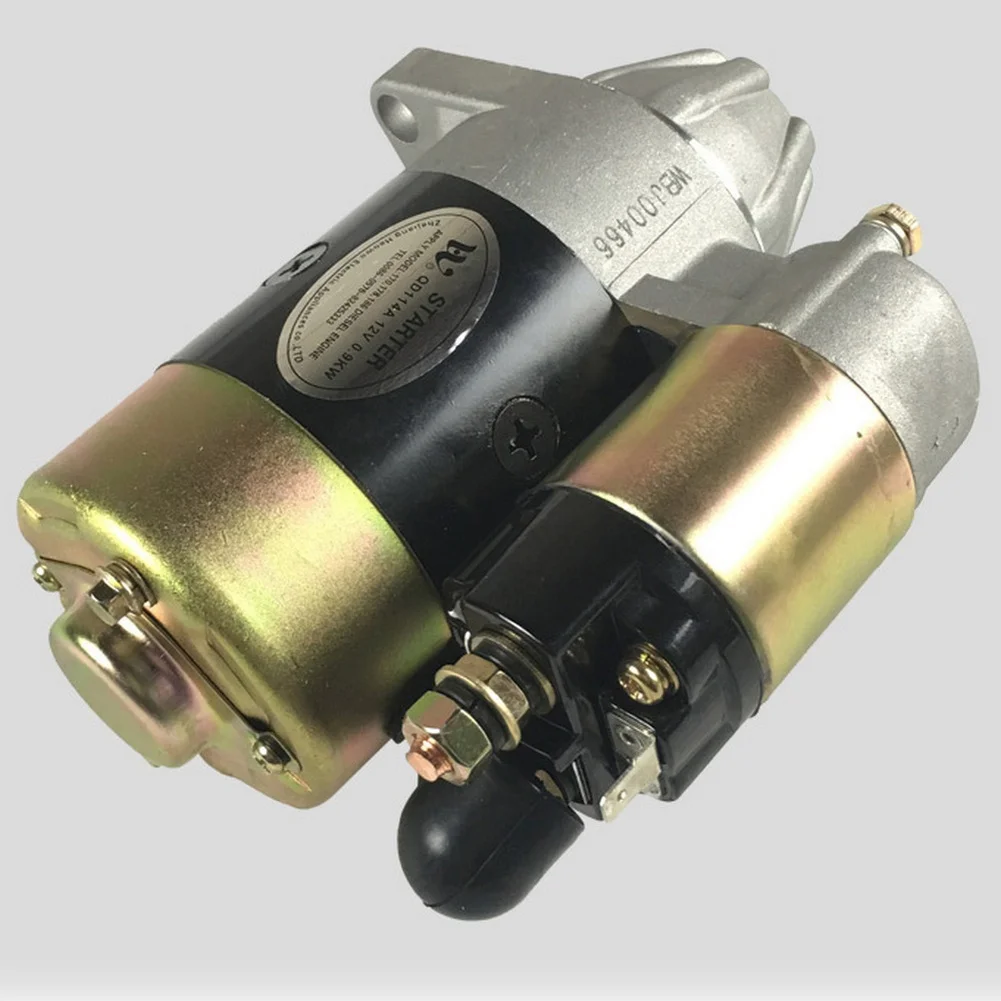 186F 178F 170F Starter Motor L100 Diesel Engine Starting Motor 3305100 Lawn Mower Replacement Parts And Accessories