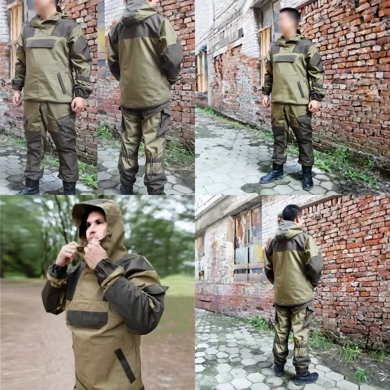 Men Tactical Combat Suit for GORKA-4M Outdoor Training CS Paintball Hunting Windproof Clothes