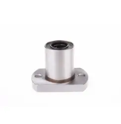 LMH12UU 12mm 타원 플랜지 선형 모션 볼 부싱 베어링, 12x21x30mm LMH12, CNC 라우터 샤프트로드 3D 프린터용, 1 개