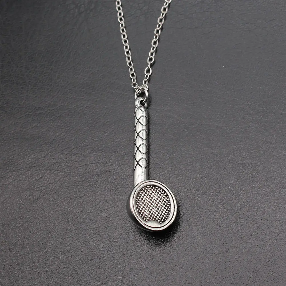 Cute Music Note Necklace On The Neck 43Cm Chain Male Jewelry Father'S Day Fittings