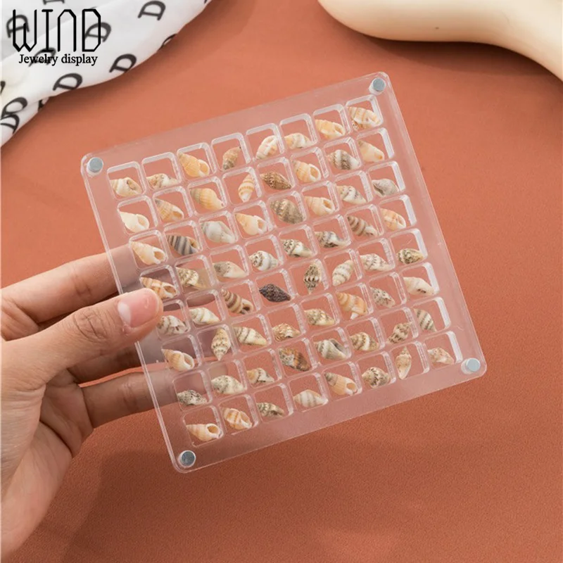 Acrylic Nail Art Crystal Diamond Stone Storage Box