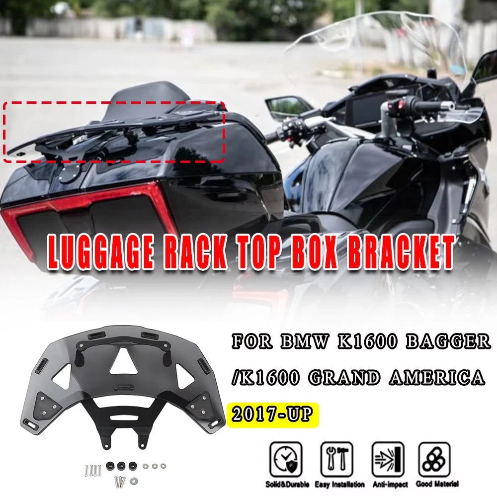 

for BMW K 1600 Grand America 2017+/Anniers K 1600 Motorcycle Accessories Roof Box Support Top Case Trunk Rear Luggage Rack