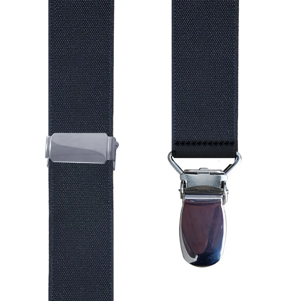 1 par de suportes de camisa masculina permanece em forma de y ajustável elástico perna suspensórios cintas antiderrapantes 3 clipes de metal meia liga braçadeiras