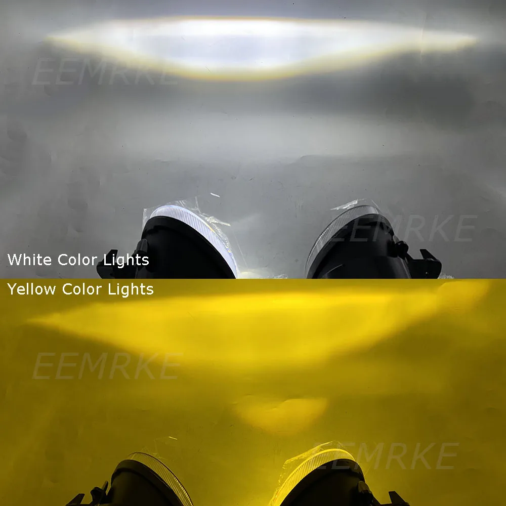 Led Fog Lamp Car Driving Light Angel Eye Aperture DRL PTF 15Wx2 12V for Lexus IS XE30 Is250 Is300h Is350 Is200t 2014 2015 2016 detail image 18