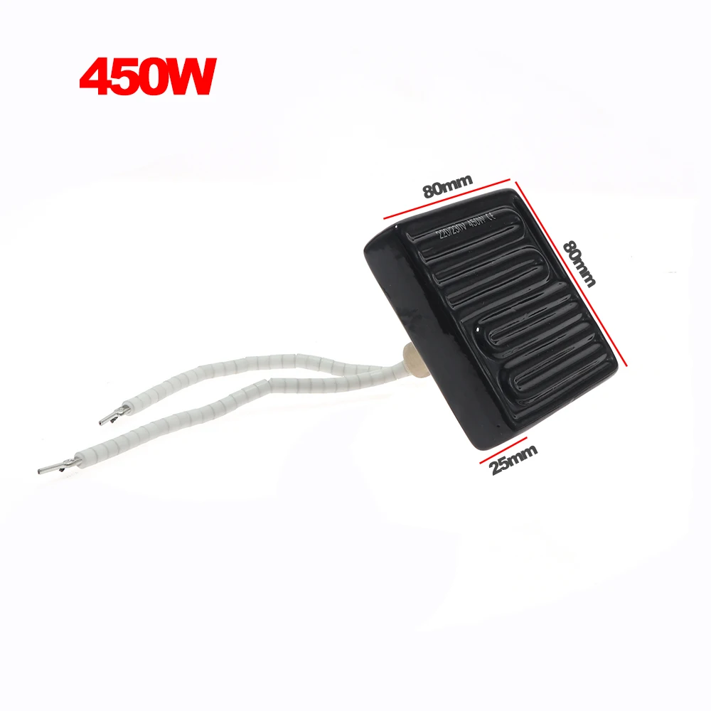 450W Infrared Upper Heating Plate Infrare Ceramic 80*80mm For BGA Rework Station IR6000 IR6500