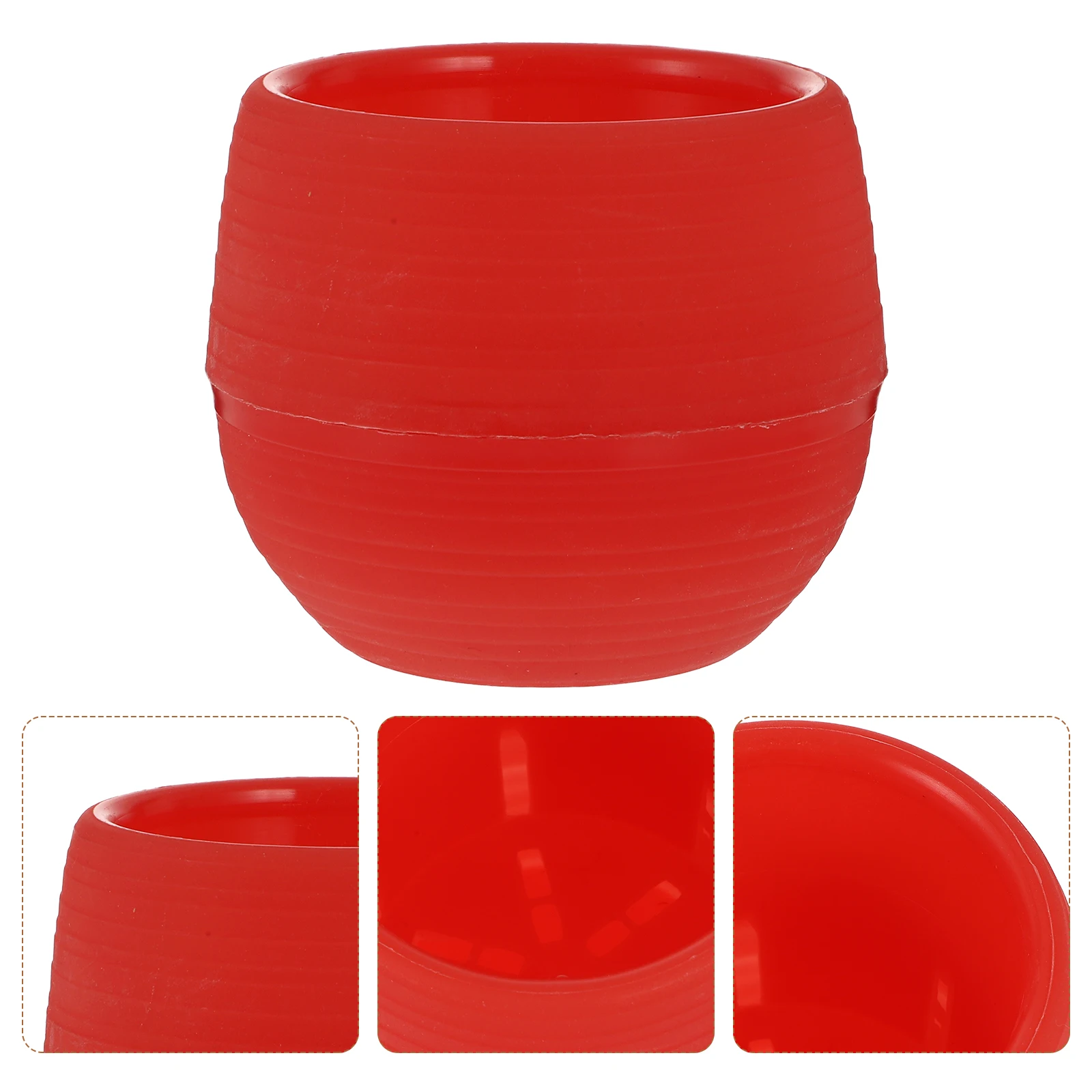 

Resin Succulent Plant Pots Cactus Flower Pot Desktop Container Home Office Decoration Durable Planter Drainage Hole