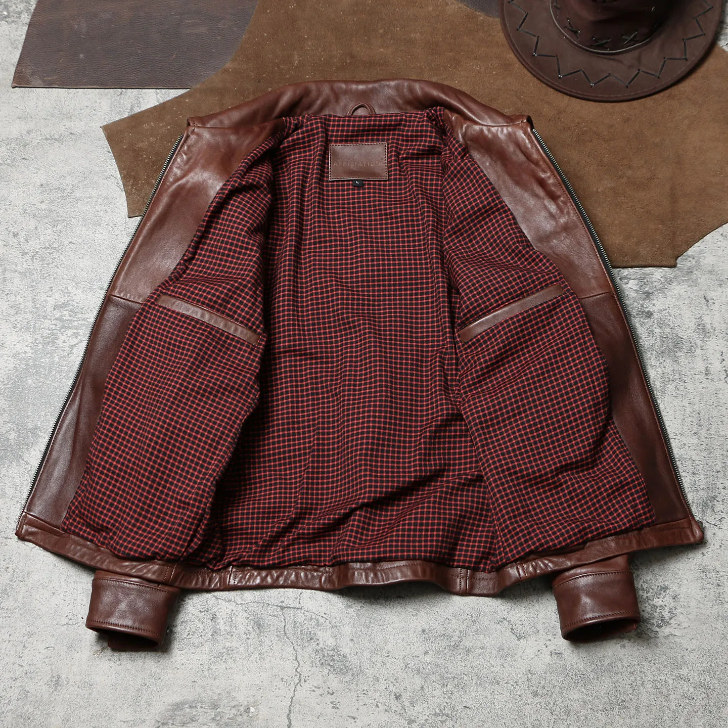 Brown Autumn Leather Jacket Men Retro Casual Style Plus Size 5XL Genuine Natural Sheepskin Turn-Down Collar Slim Leather Coat - Image 3