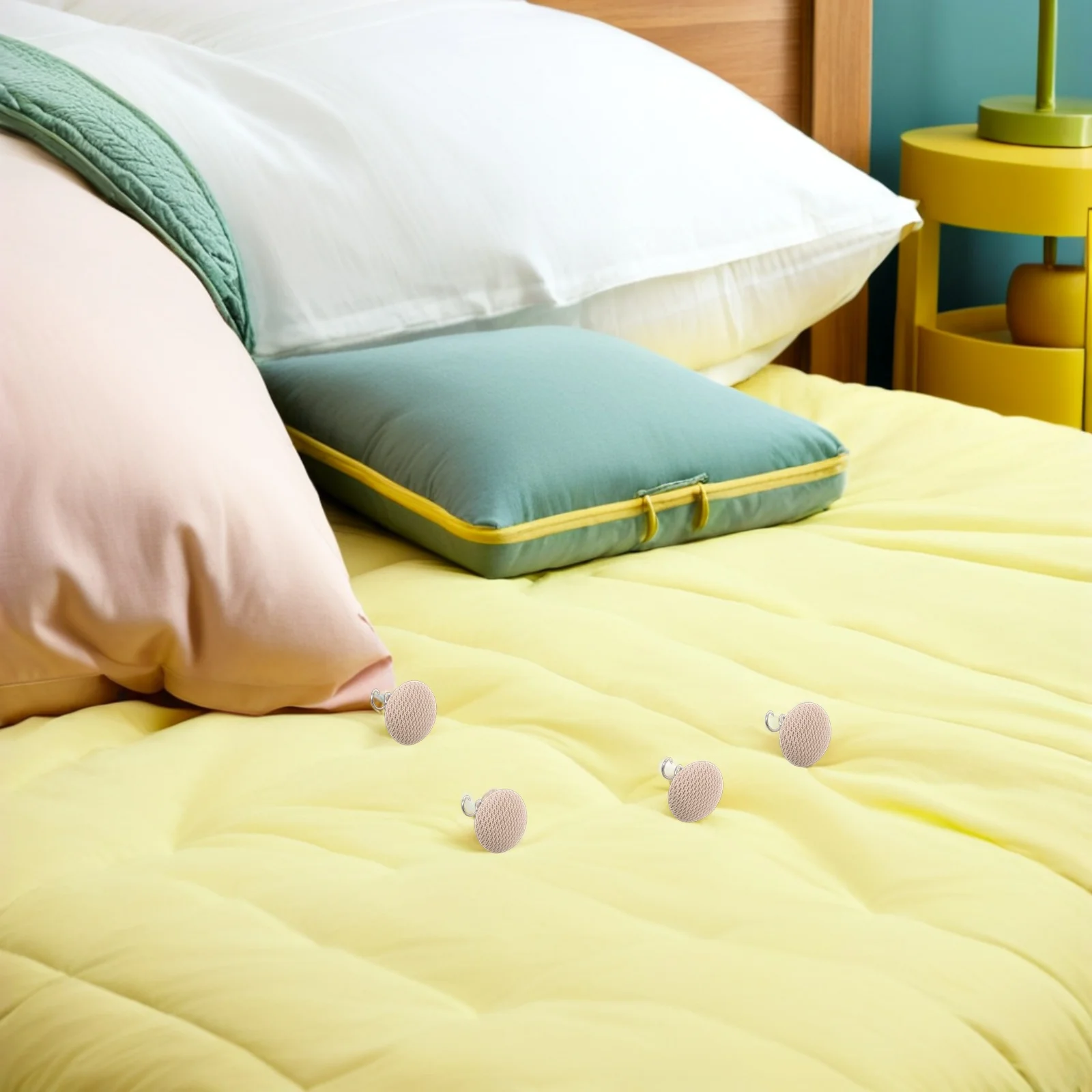 50 قطعة دبابيس المضادة للانزلاق الفولاذ المقاوم للصدأ تويست المسامير لأغطية الأريكة وسائد مساند للذراعين النسيج المغطاة الأثاث