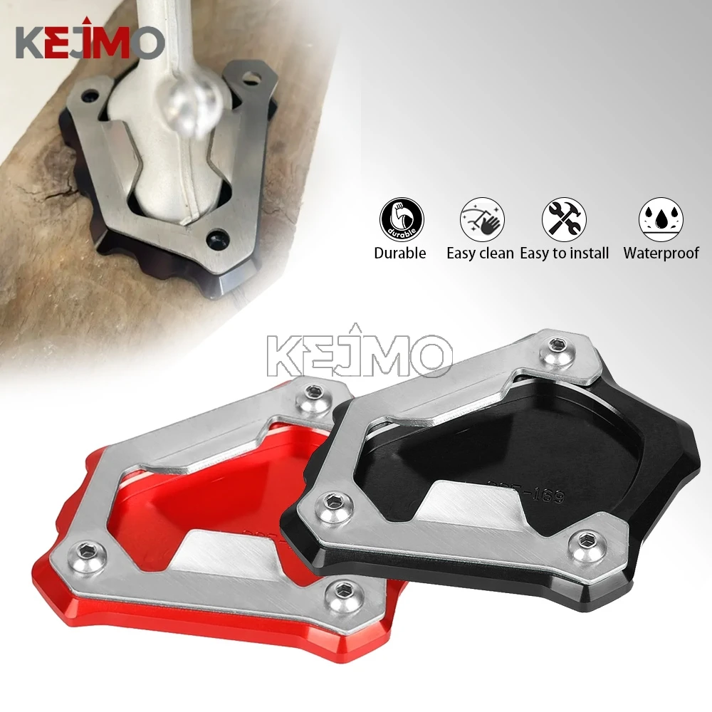 

For Scrambler 1200 1200XC 1200 XC 1200XE 1200 XE 2018-2023 2019 2020 2021 2022 Kickstand Sidestand Stand Extension Enlarger Pad