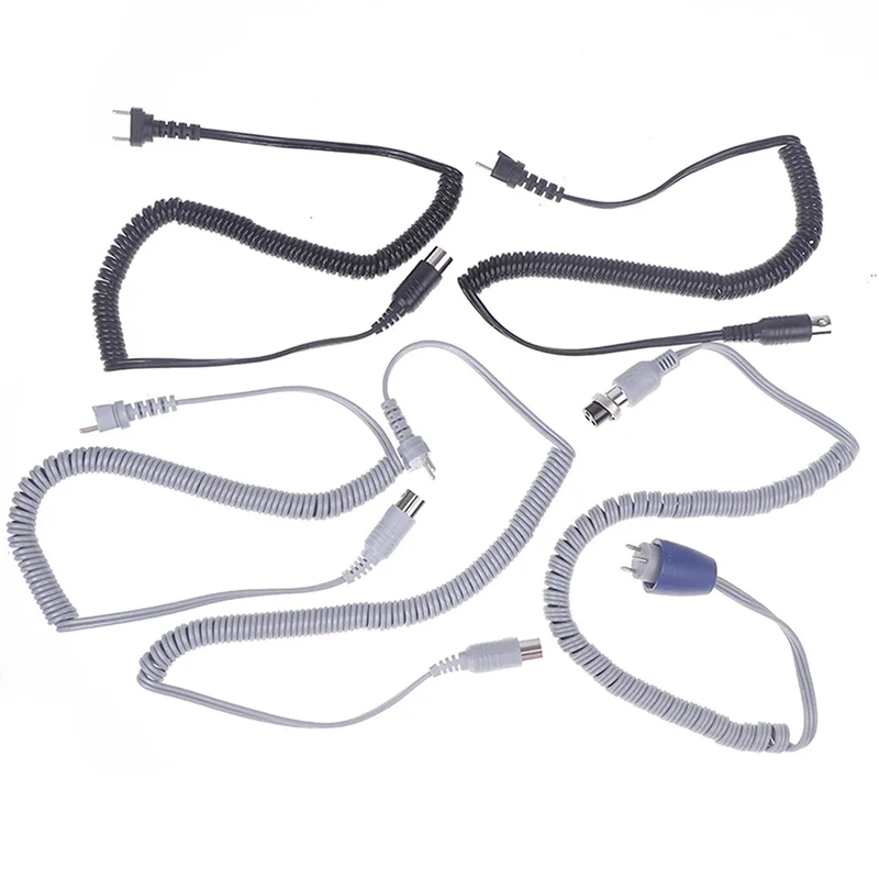 Schwarz Grau 3-polig 9mm 6mm Für Marathon Strong 210 204 90 105L 102L Nagel Griff Stromkabel elektrische Maniküre Bohrer Frühling Draht