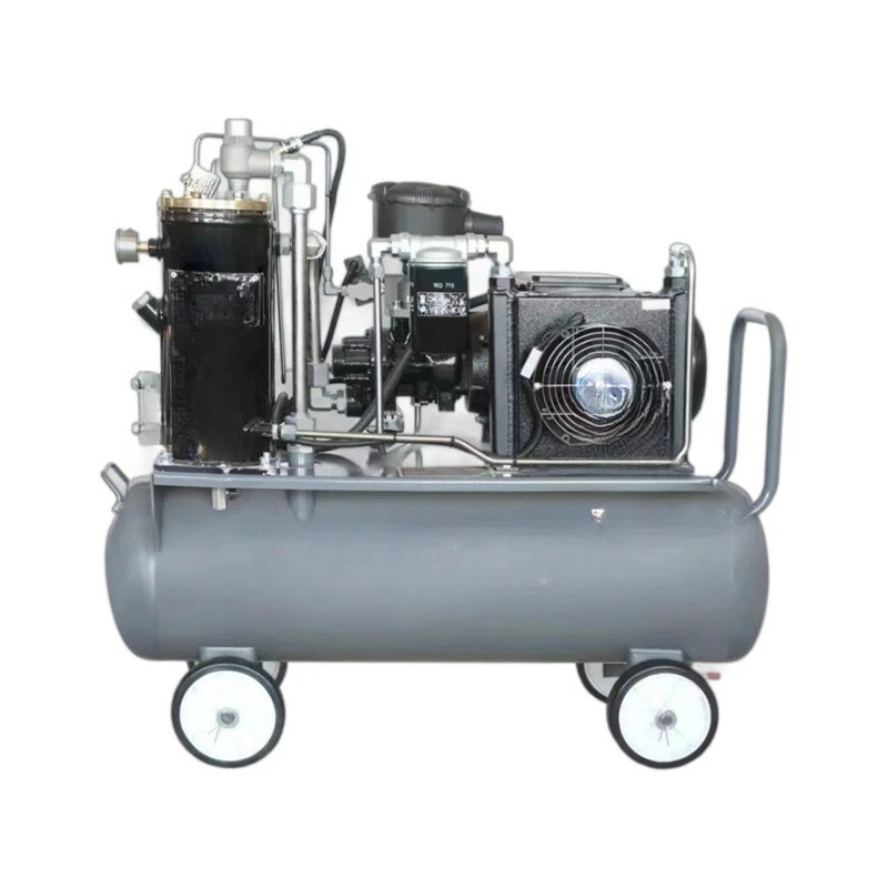 Screw air compressor, compressor, woodworking pneumatic model