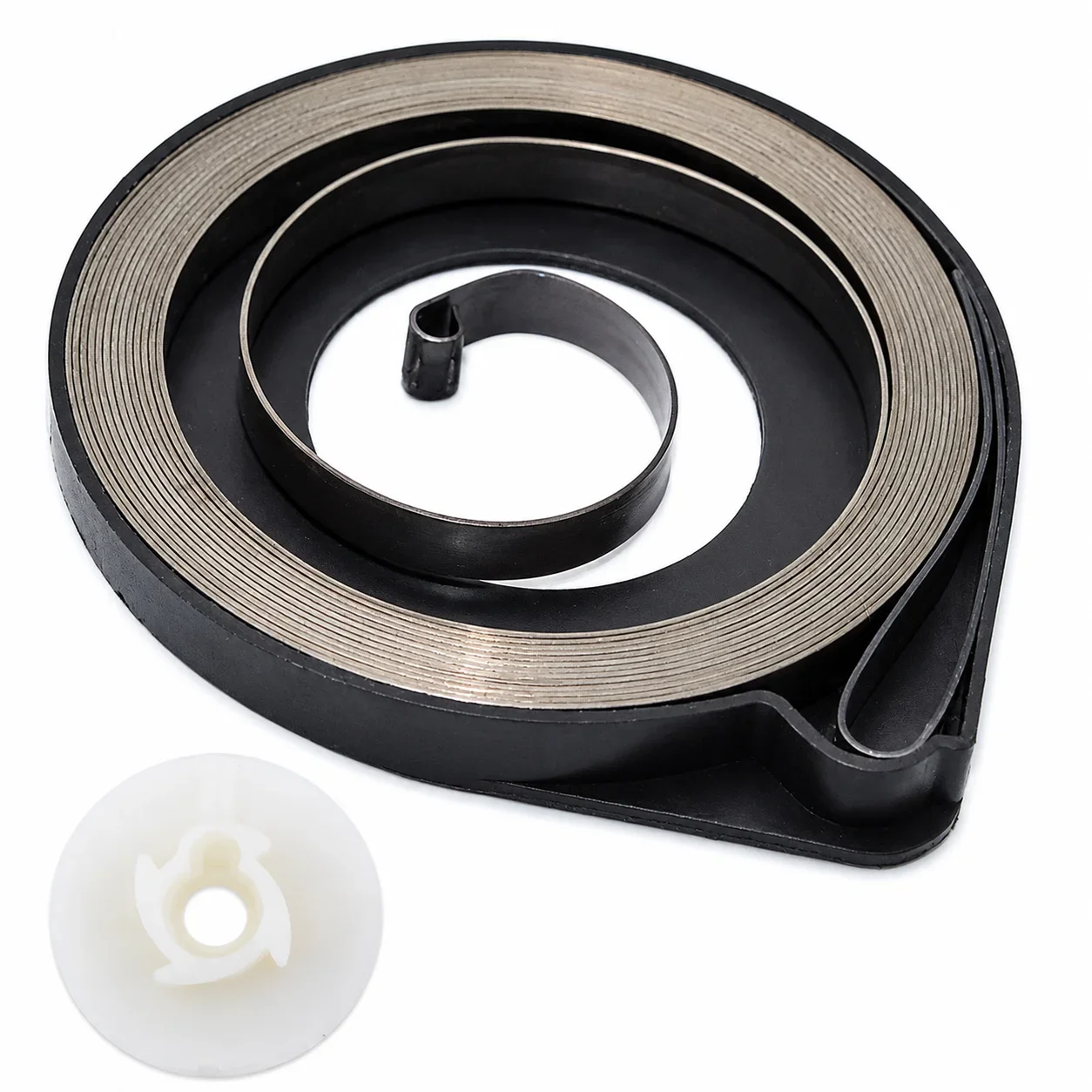Coil Spring Recoil Pulley Starter Kit for Husqvarna 51 55 Chainsaw Replaces 505303735 501763101 Replacement Saw Parts