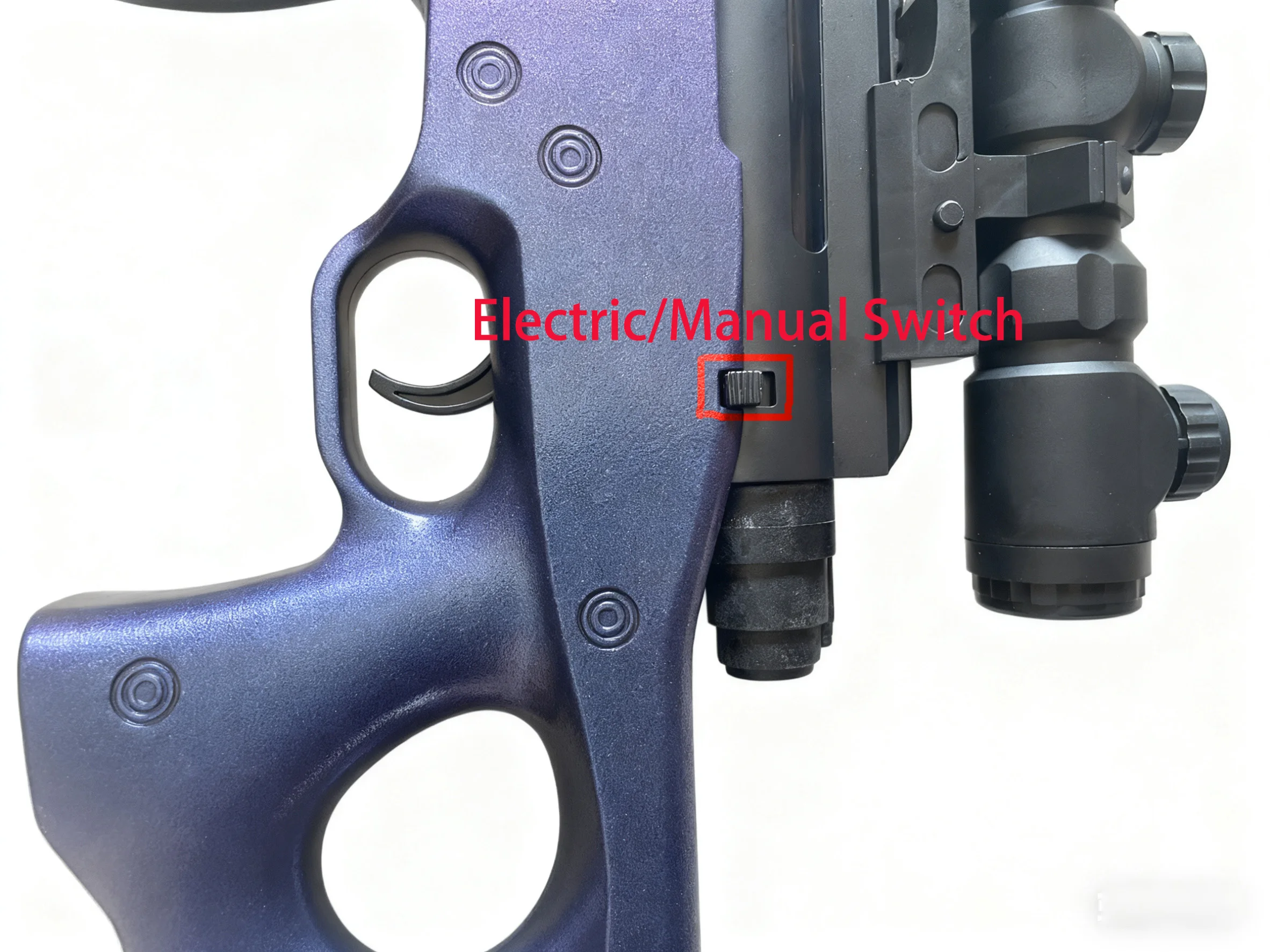 AWM Automatic EBB Gel Blasters Gun with Recoil - High Speed Full Auto Gel Ball Blaster, 300+ Rounds Magazine For Audlts Gift