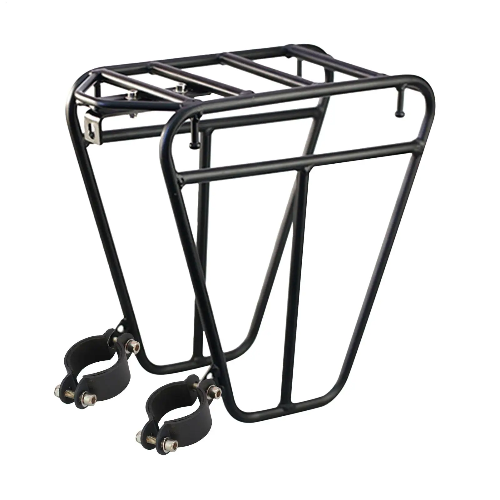 

Bicycle Cycle Front Rack Heavy Duty Steel Cycling Front Bracket Luggage Shelf Cargo Rack Mountain Bike Front Rack