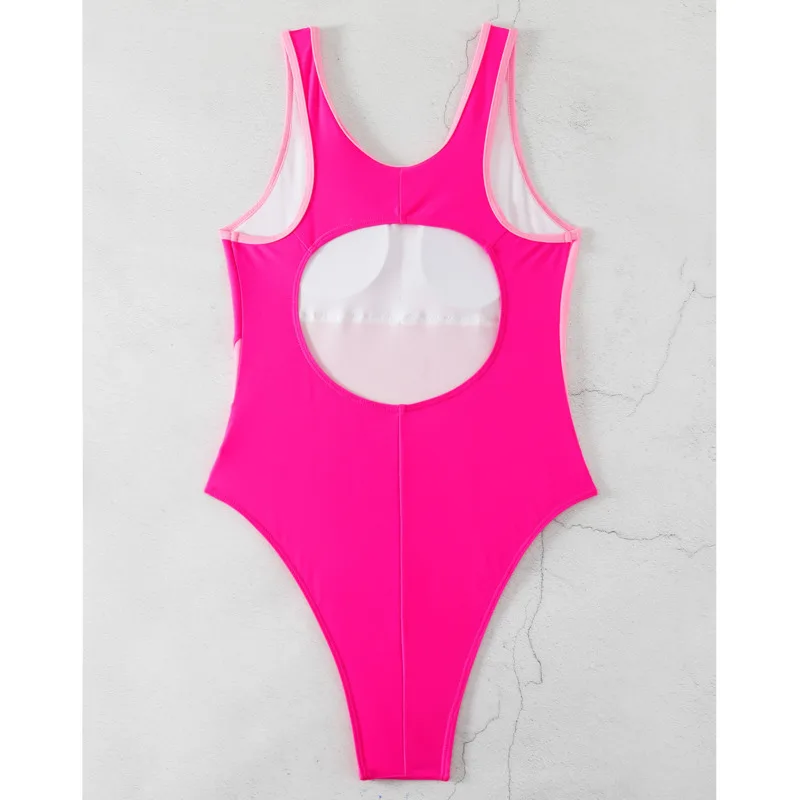 New Summer Sexy One-Piece Swimsuits Closed Women\'s Swimwear Sports Swimming Wear Body Bathing Suit Beachwear Pool Bather 2024