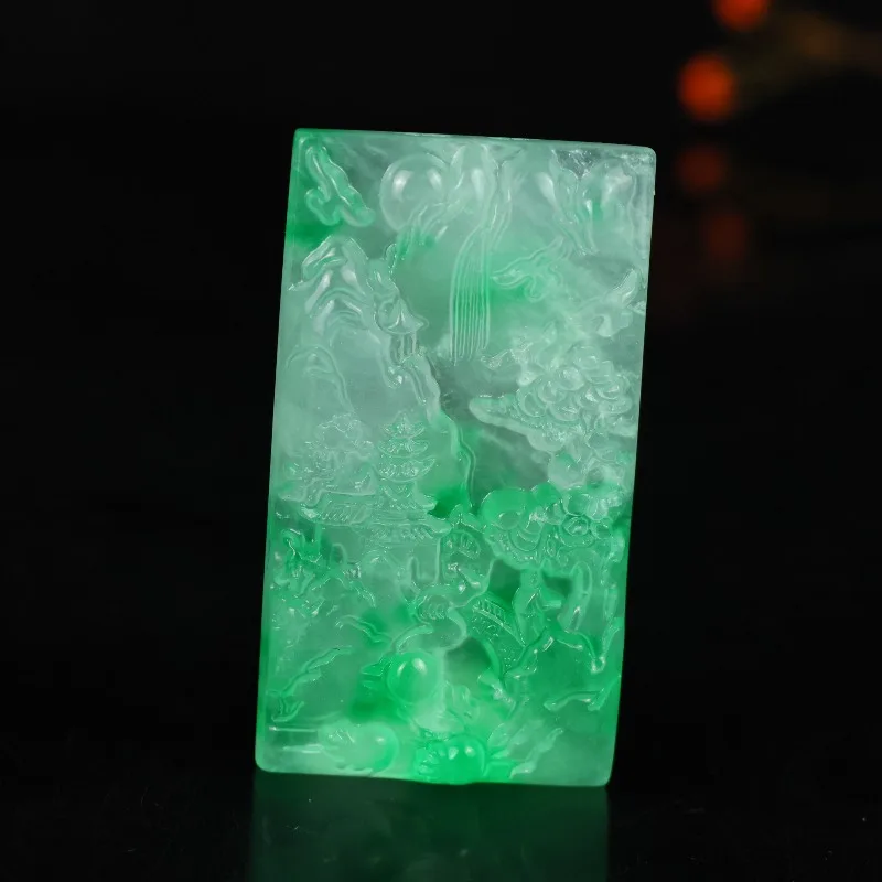 

Новый натуральный кулон из высококачественного кварцитового нефрита, подходит для повседневного ношения и в качестве украшения.