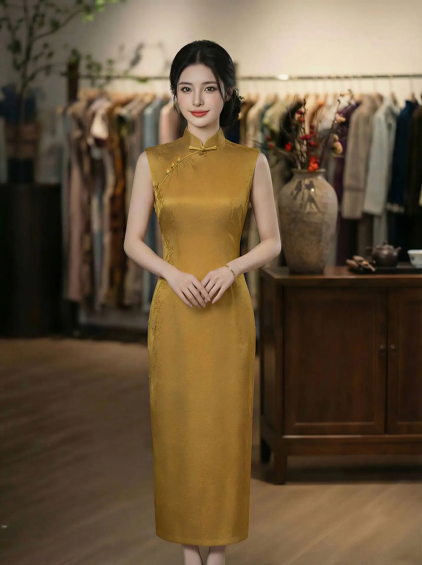 robe-chinoise-vintage-sexy-sans-manches-en-jacquard-satine-pour-femme-qipao-classique-elegant-a-col-mandarin-cheongsam-sexy-ajuste-avec-fente