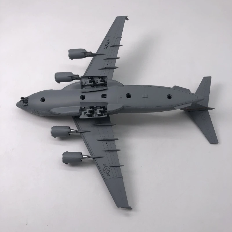 1:200 طائرة دييكاست سبيكة C-17 Globemaster III نموذج طائرة النقل ملحقات الطائرة نموذج لعبة أطفال مع عرض ستان