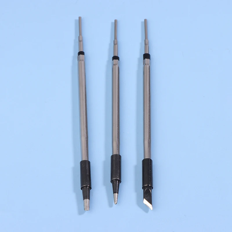 Ceramic Heating Core Soldering Iron Tip Blade Tip Horseshoe Tip Round Pointed Stainless Steel Soldering Iron Tool Accessories