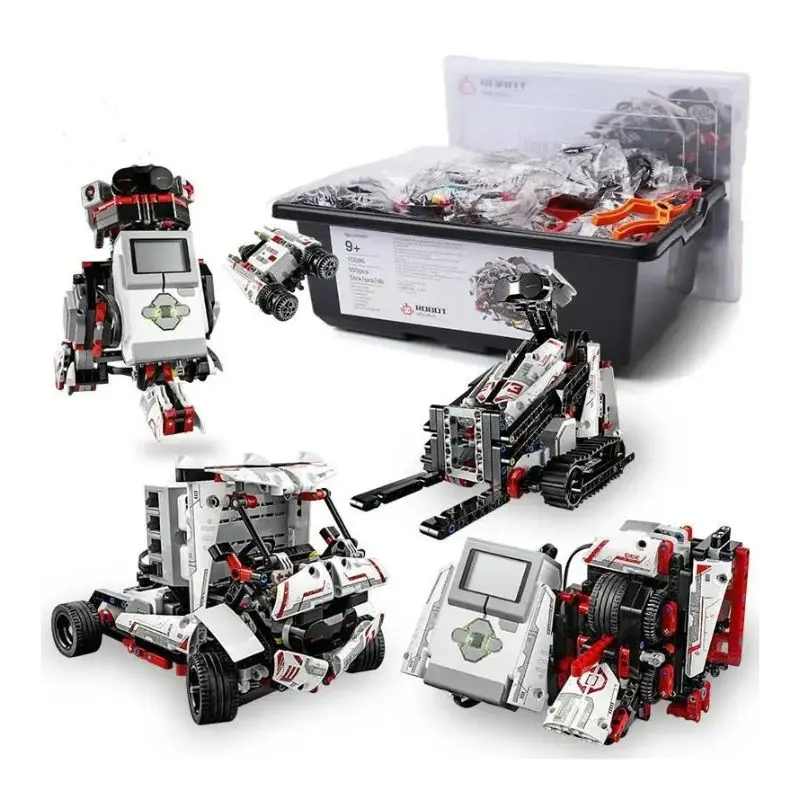 EV3หุ่นยนต์มหัศจรรย์ชุดแกน45544 45560บล็อกตัวต่อ