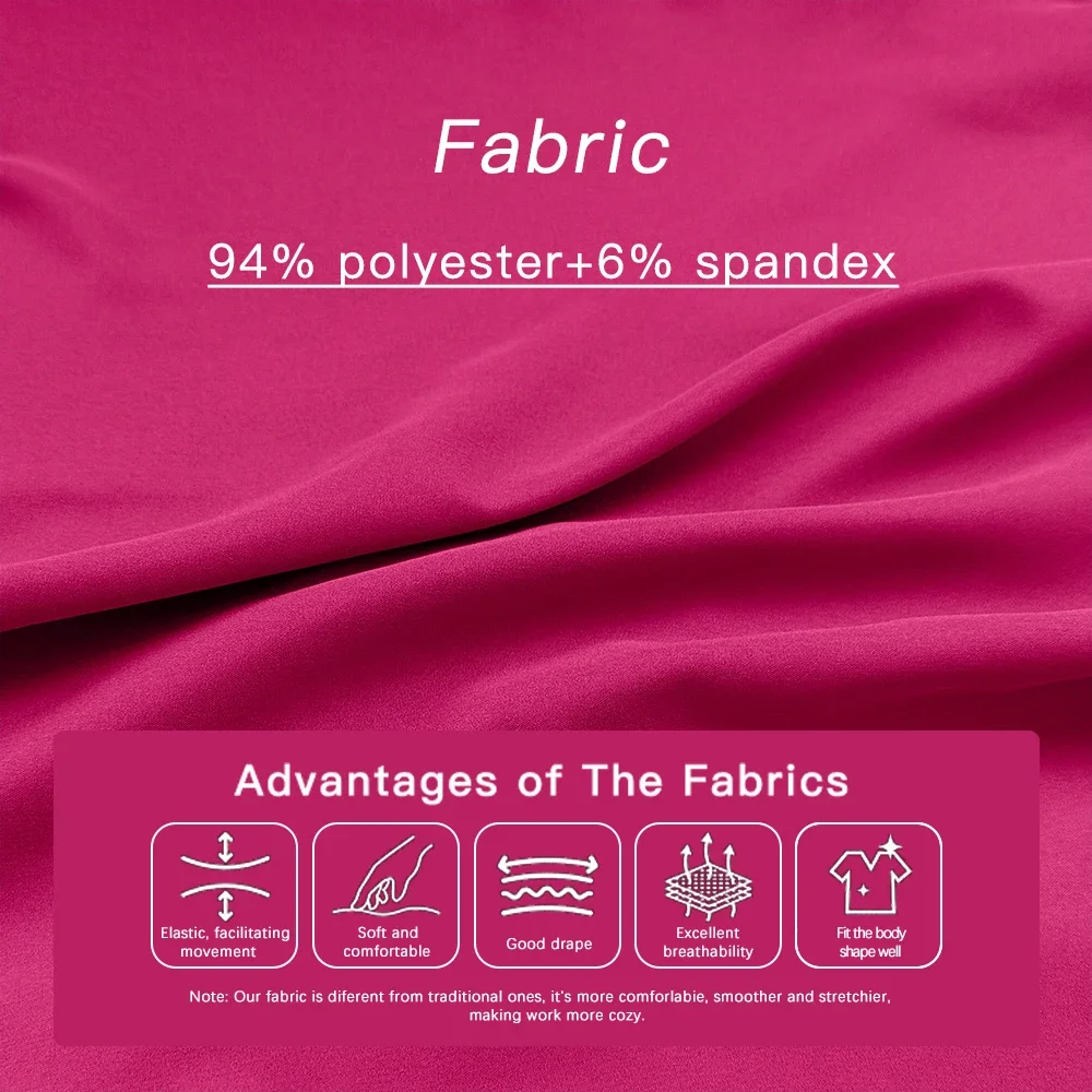 الزي الجراحي النساء جيوب سراويل للجري مجموعة الزي السريري العباءات الجراحية الطبية ممرضة اكسسوارات التمريض الدعك مجموعة