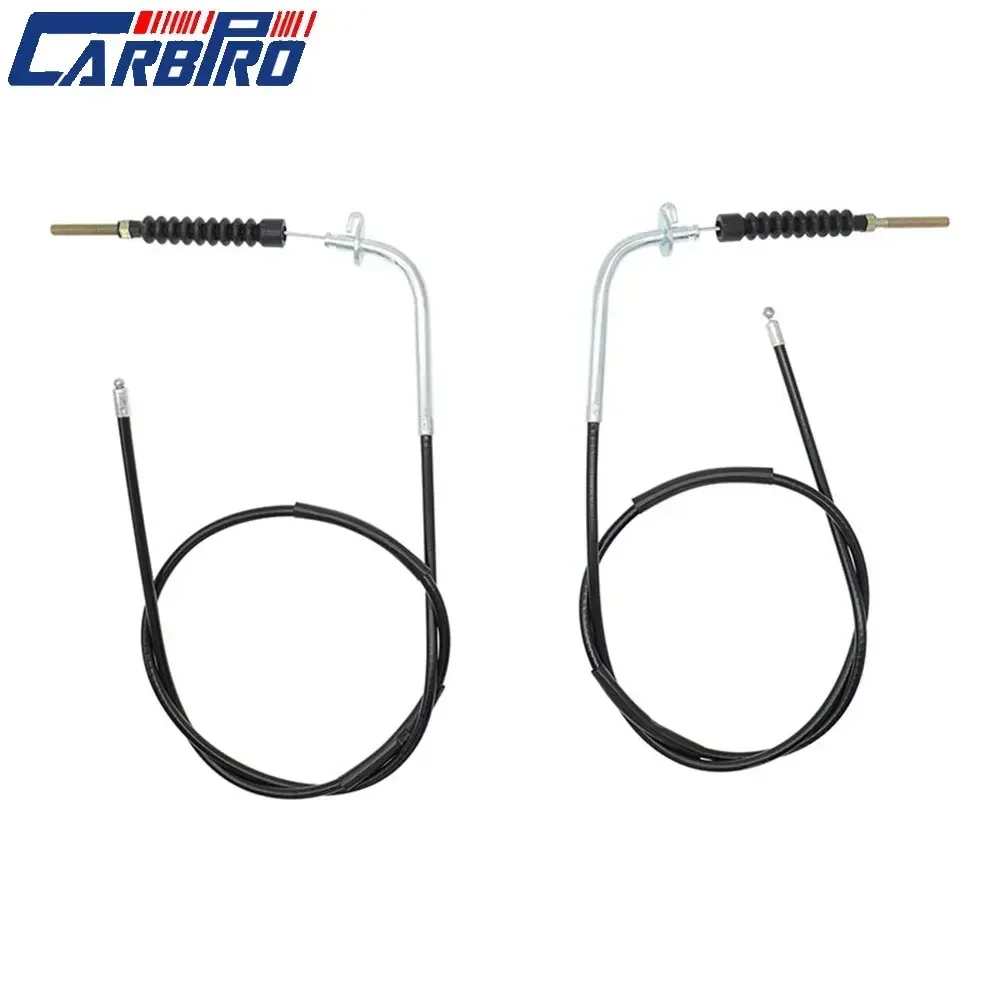 Pair of Front Brake Cables Fit for Suzuki LT 80 Quad Sport 1987-2006