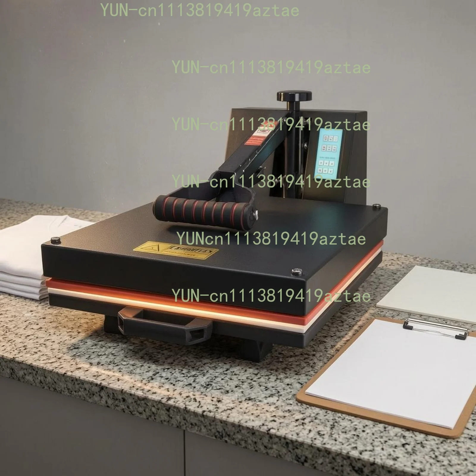 Heat Press Machine Digital Control Panel T Shirt Heat Press Craft Equipment Manual Handle Pressure Adjustment Knob