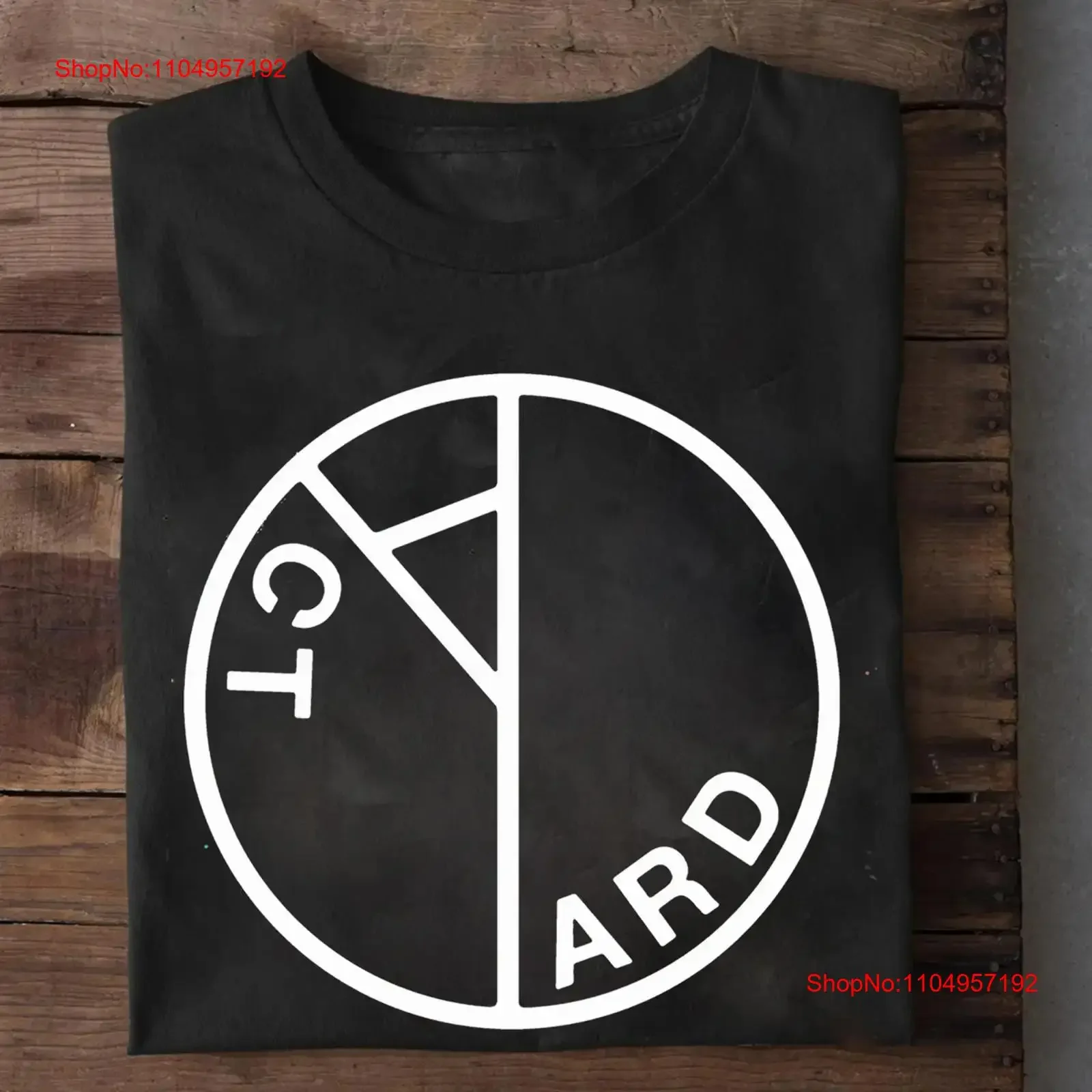 

Черная хлопковая футболка Yard Act Band The Overload, полный размер S 5XL, винтажная, слегка растянутая, с рисунком, модная унисекс