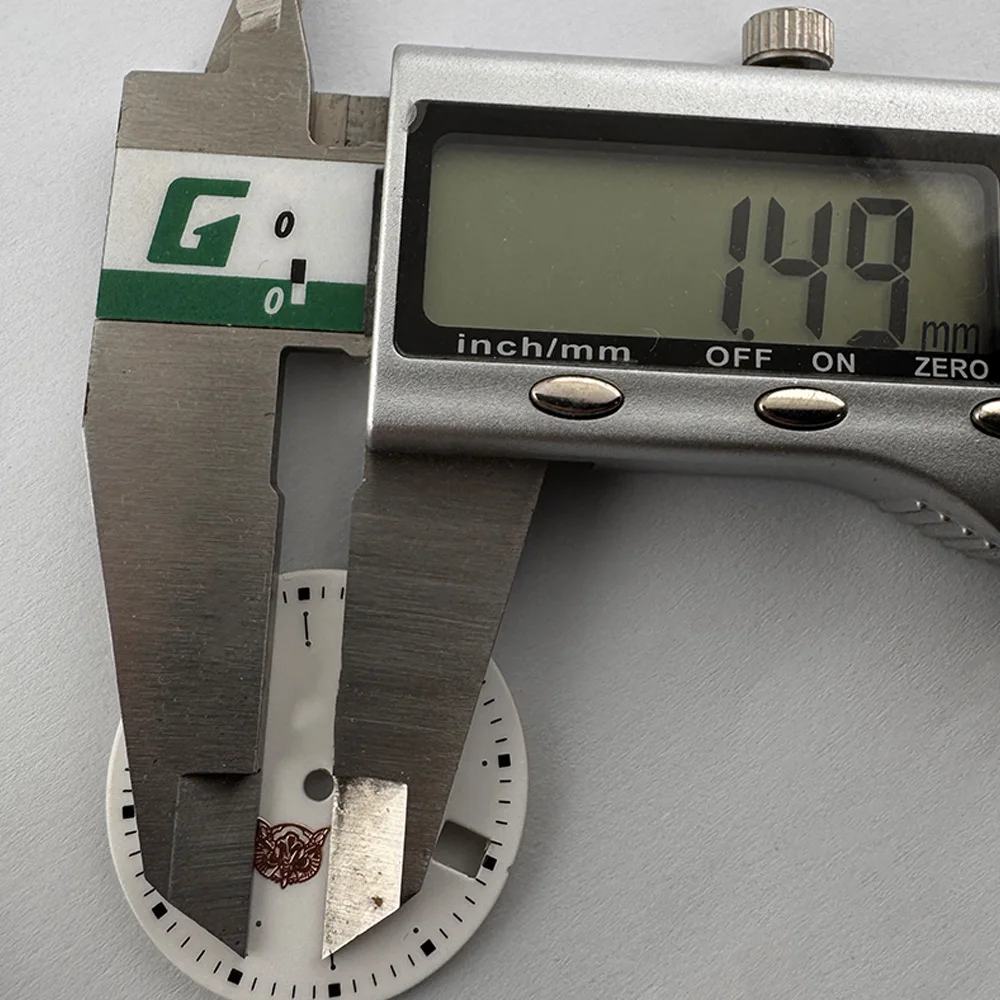 Customized Owl Metal Dial Sticker for NH35 NH36 Movement 28.5mm-29mm DIY Watch Dial Decorative Timepiece Accessory