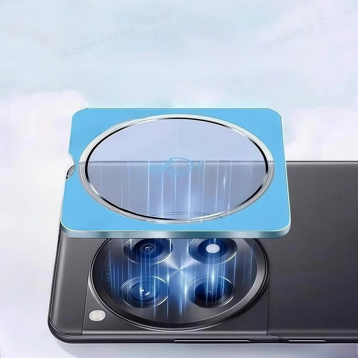 

3 шт. закаленное стекло камеры для Oneplus 13R 12 12R ACE5 ACE3 Pro 13TS Защитная пленка для объектива с полным клеем для Oneplus ACE5 Ultra Крышка объектива