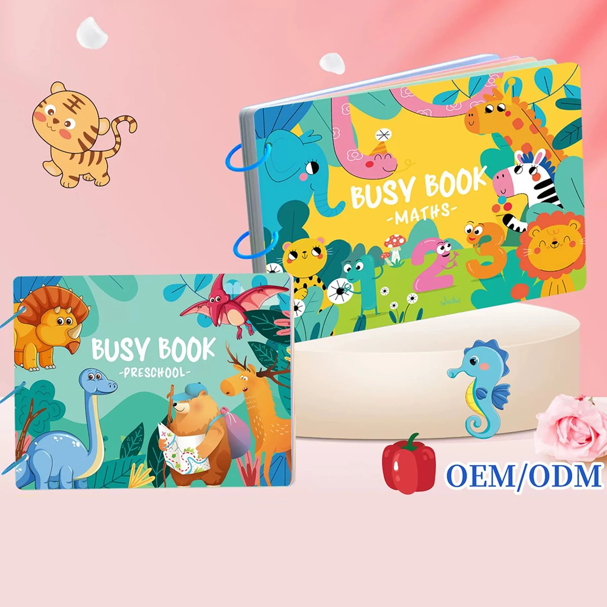 

Early Childhood Education Sticker Playset Book Cultivation Quiet Sticker Book Enlightenment Cognitive Book For Kids